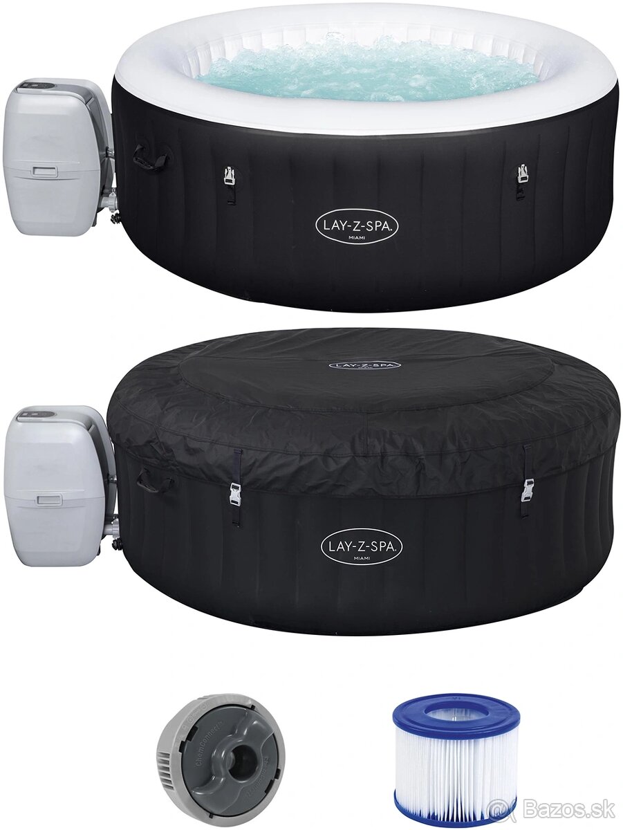 Bestway Vírivka Lay-Z-Spa Miami Airjet pr. 180 x 66 cm