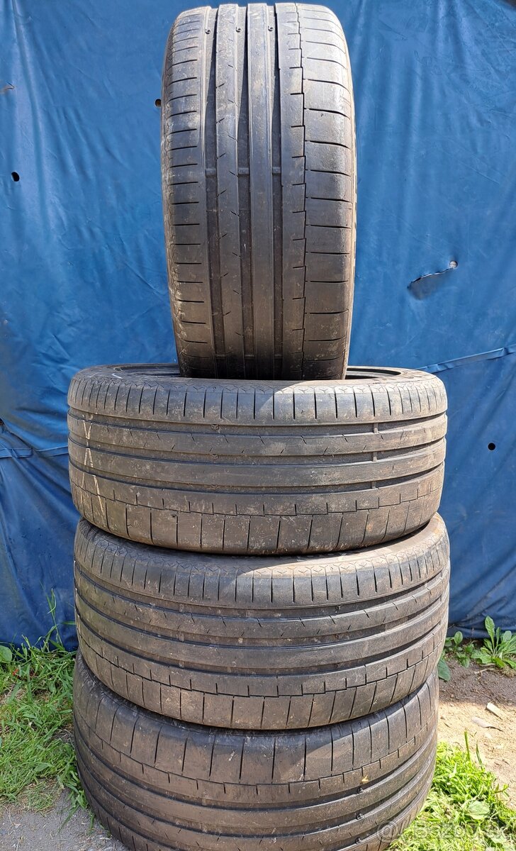Ponúkam 2 letné pneumatiky Continental Sport 265/45 R20