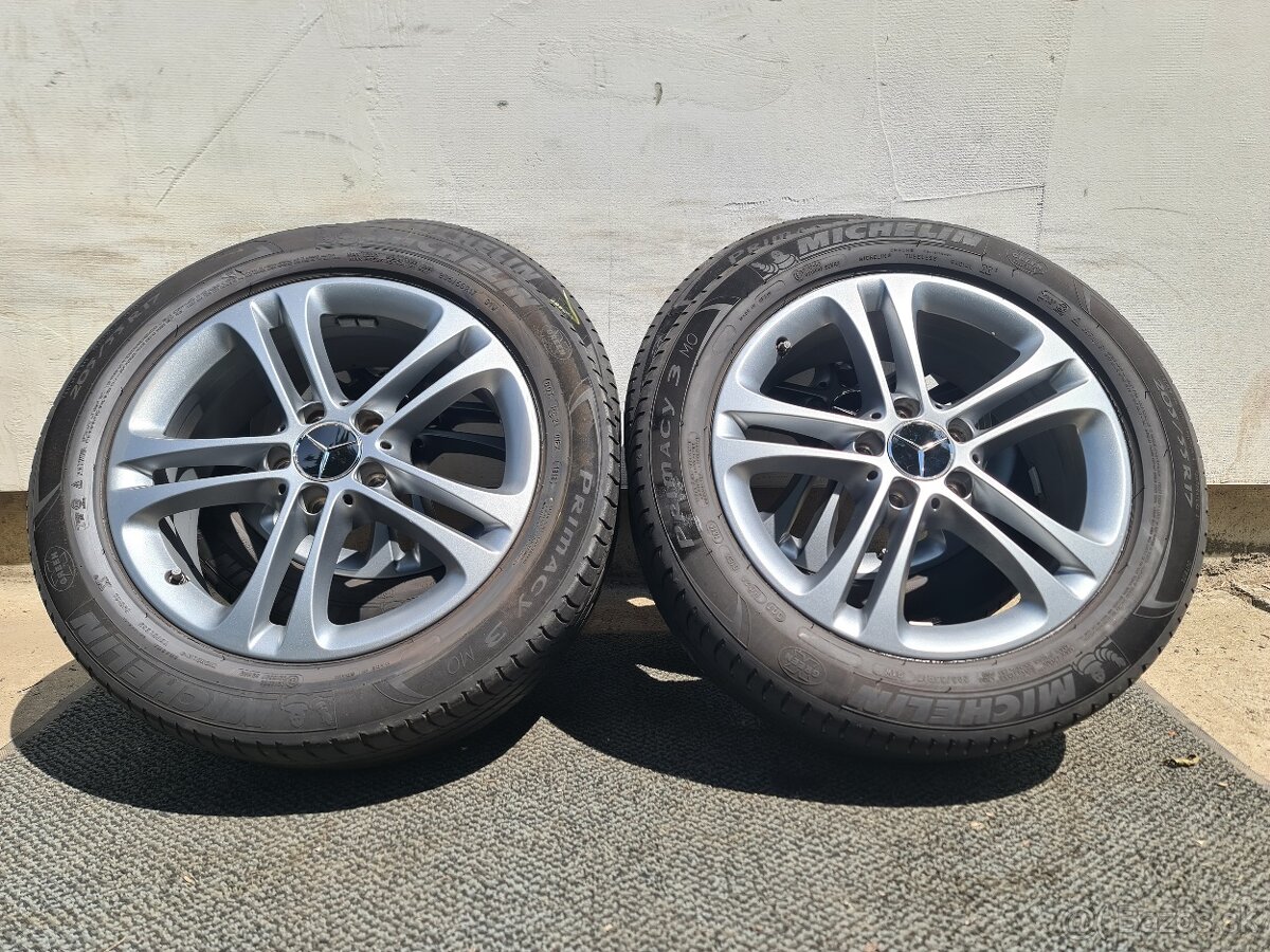 5X112 R17 MERCEDES + LETNE PNEU 225/50 R17