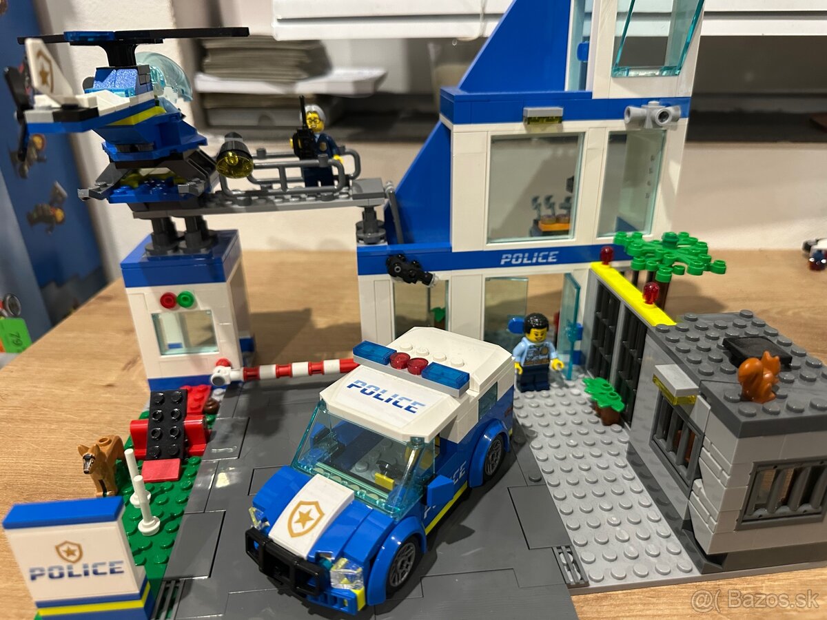 Lego City policajná stanica