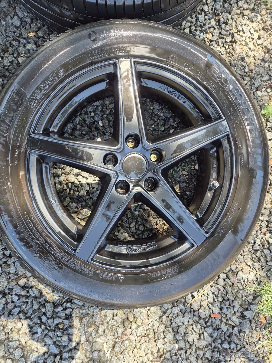 Elektrony 5x112 215/55 r17 superb passat