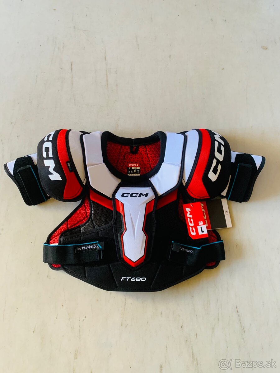 Predám chrániče ramien CCM Jetspeed FT680 SR nové