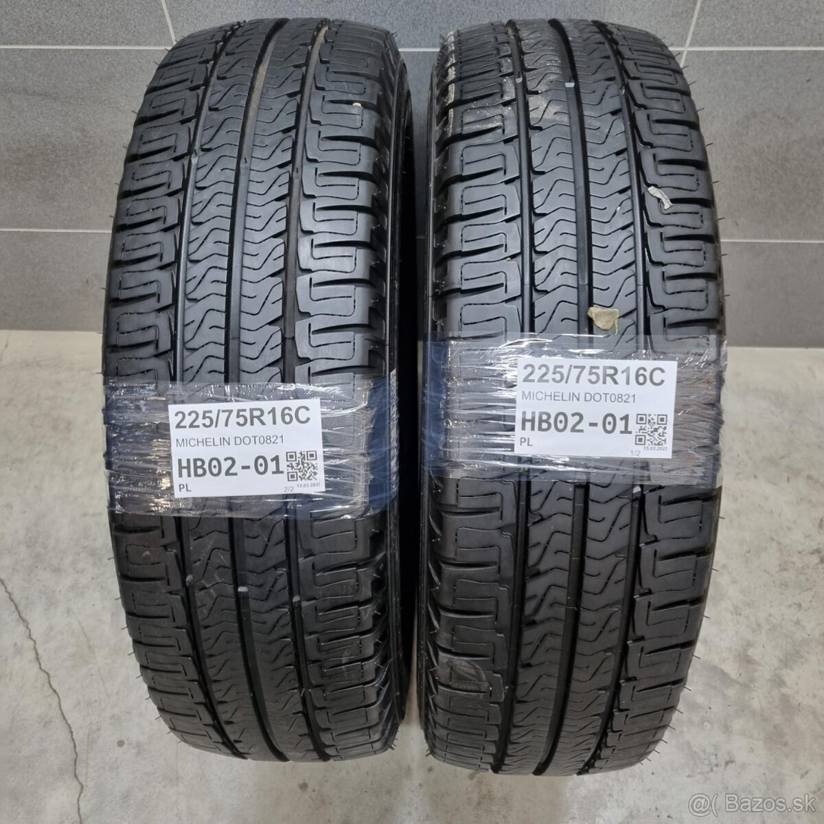 Dodávkové pneu 225/75 R16C MICHELIN DOT0821