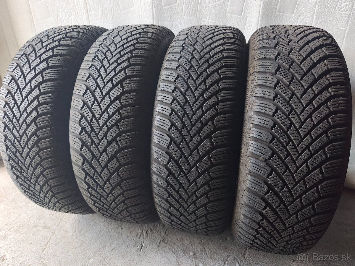 195/60 r16 zimné pneumatiky Continental 7,5mm