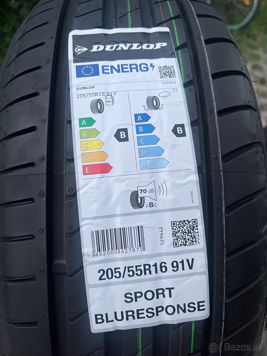 Dunlop Sport BluResponse 205/55 R16 91V