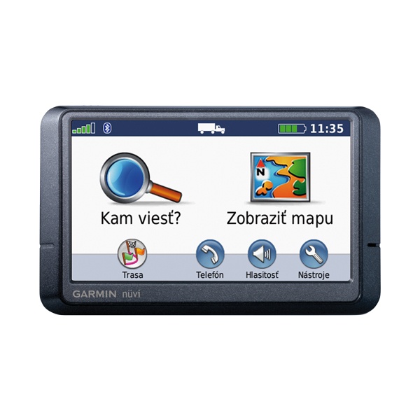 GPS GARMIN NUVI 465 s mapou pre rok 2025 pre kamióny.