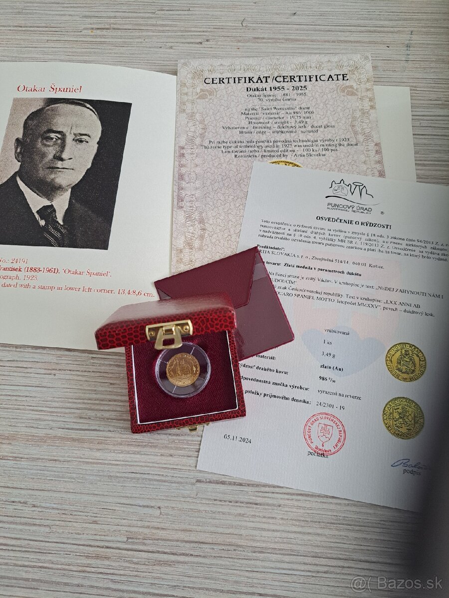 Svätováclavský dukát 1955/2025