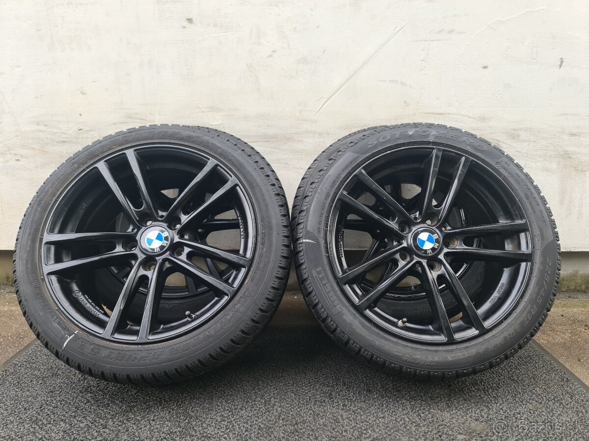 ZIMNA SADA BMW 5X120 R17 + PNEU 225/45 R17