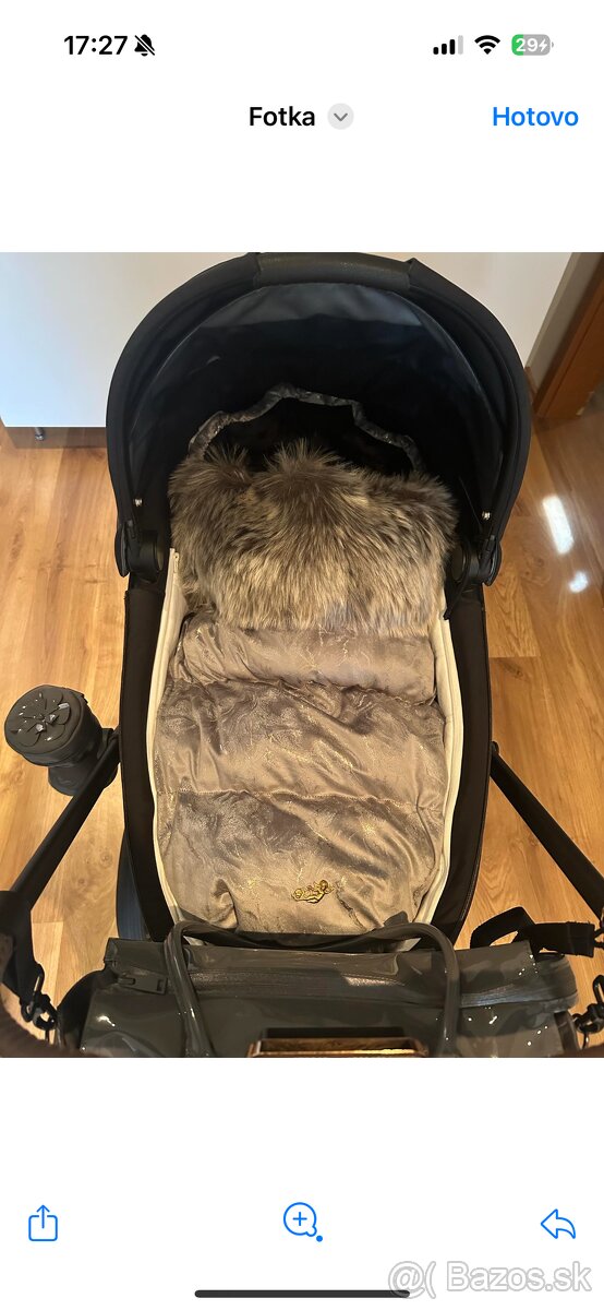 Fusák CUPIDO limited siam grey gold