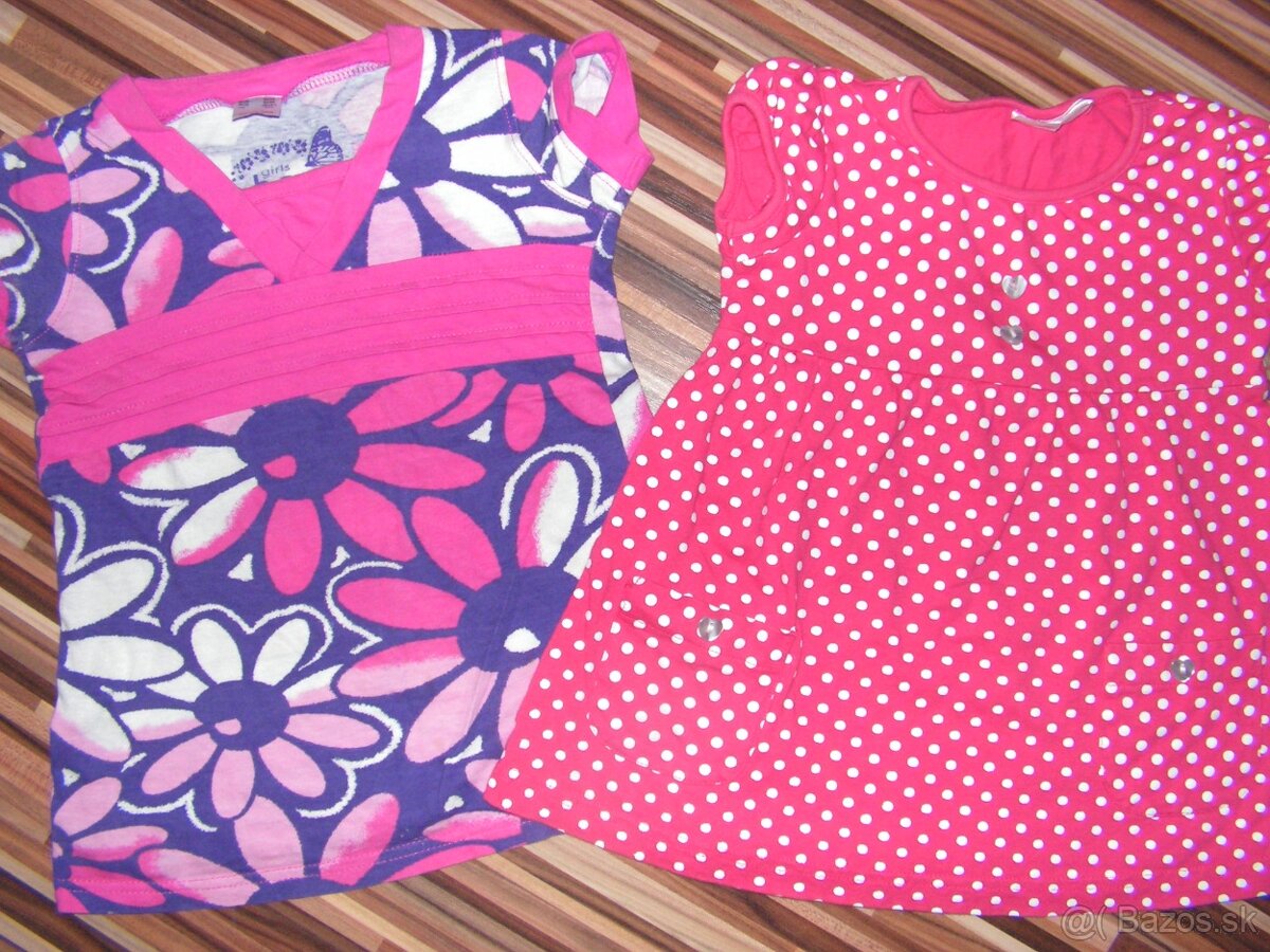 Balík tričiek na 3 R - šušťáky grátis