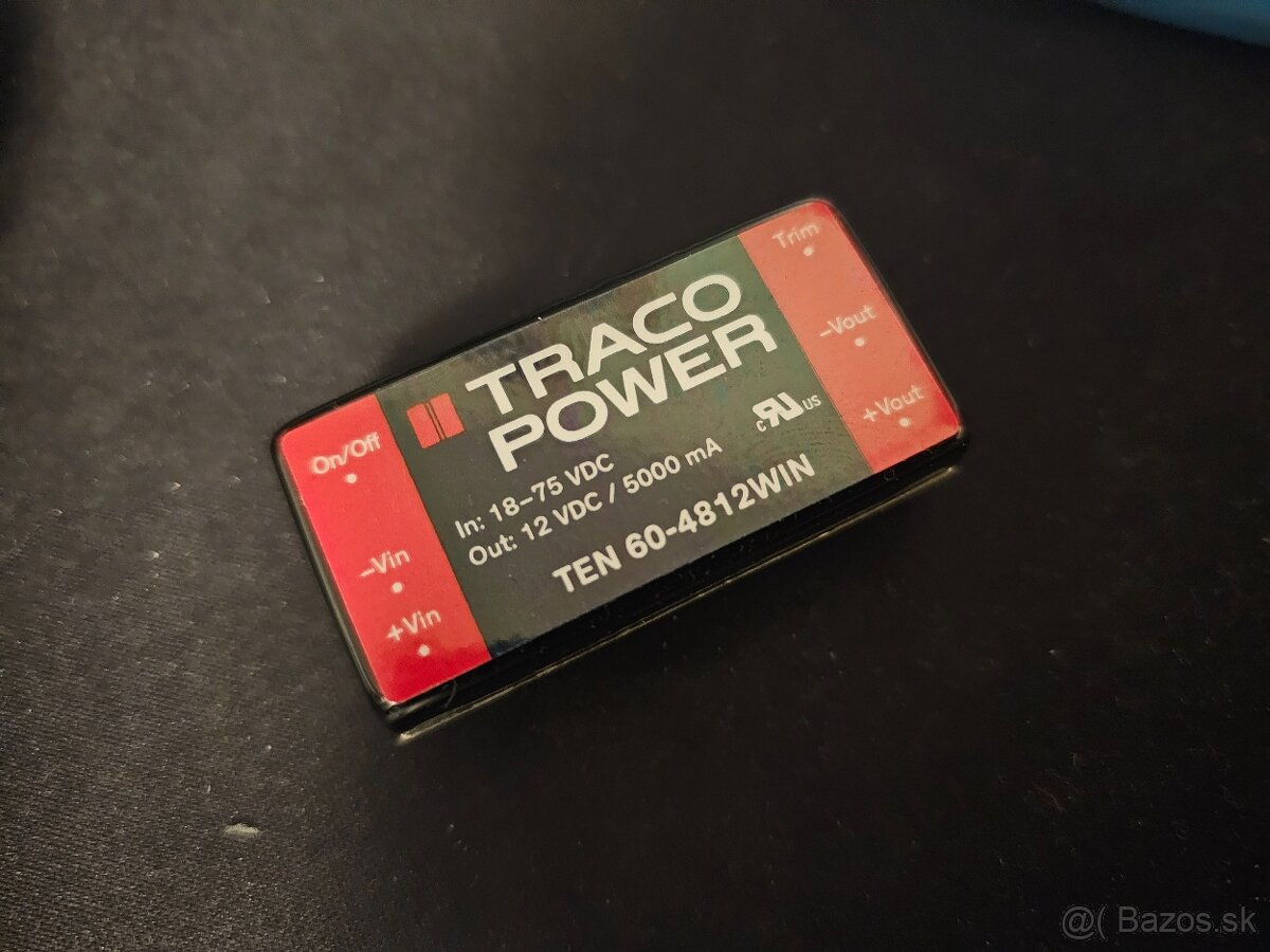 DC-DC menič TRACO Power TEN 60-4812WIN