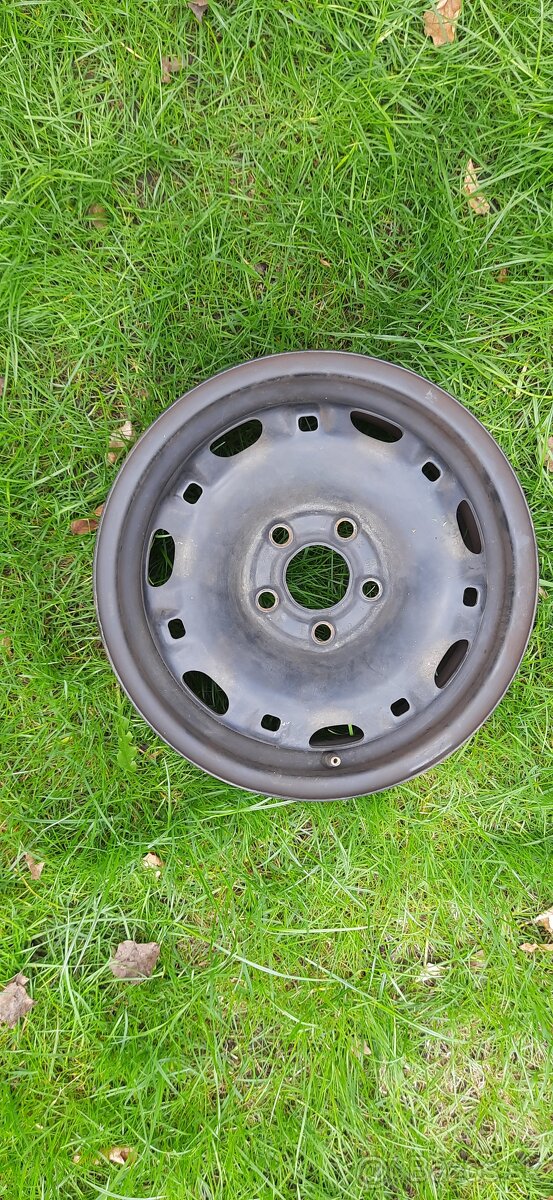 Originál VW plechové disky 5Jx14 ET35 5x100