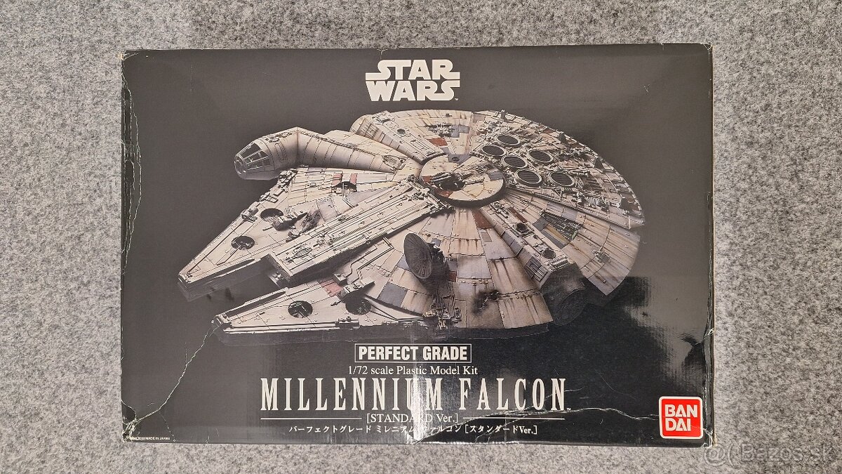 Predám plastikový model Millennium Falcon - Star Wars 1:72