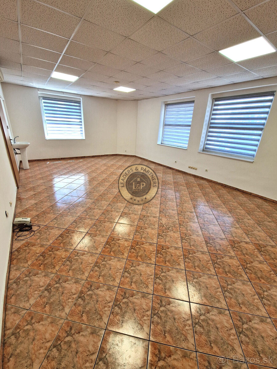 Na prenájom kancelárske a obchodné priestory v Trnave