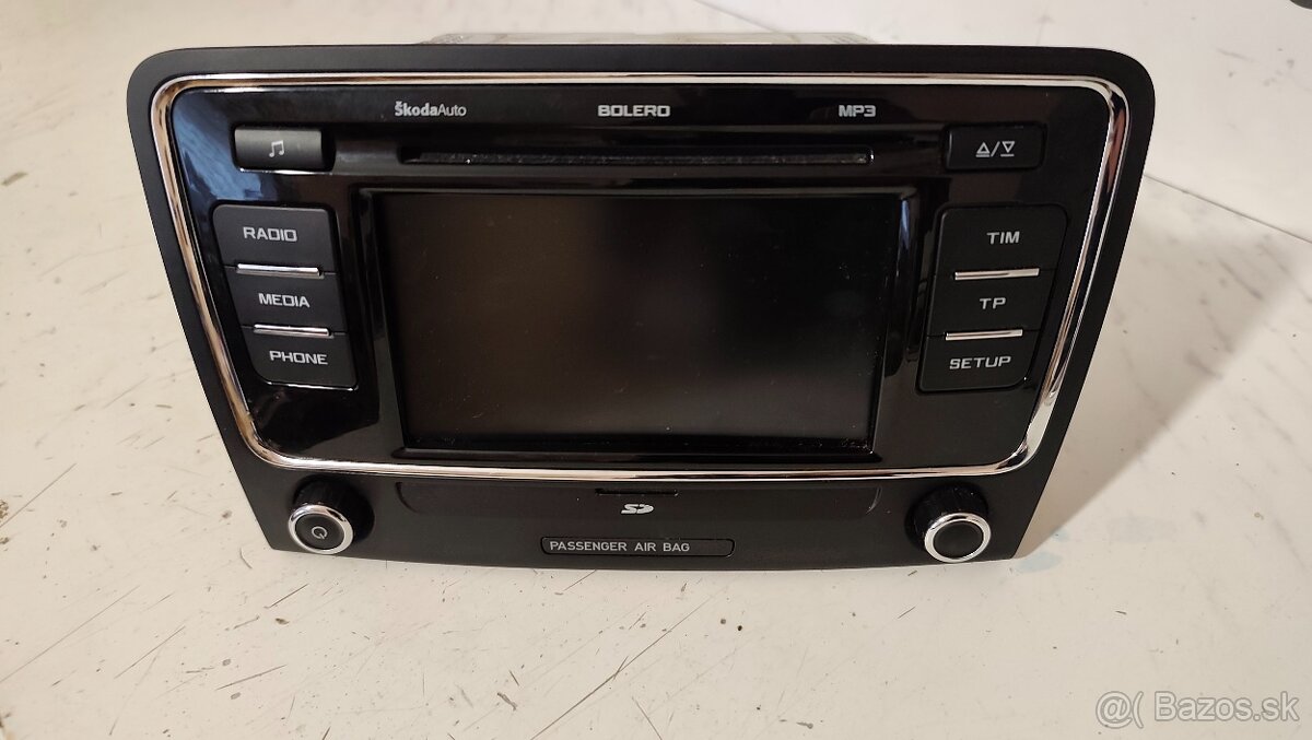 Rádio ŠkodaAuto Bolero Superb 2