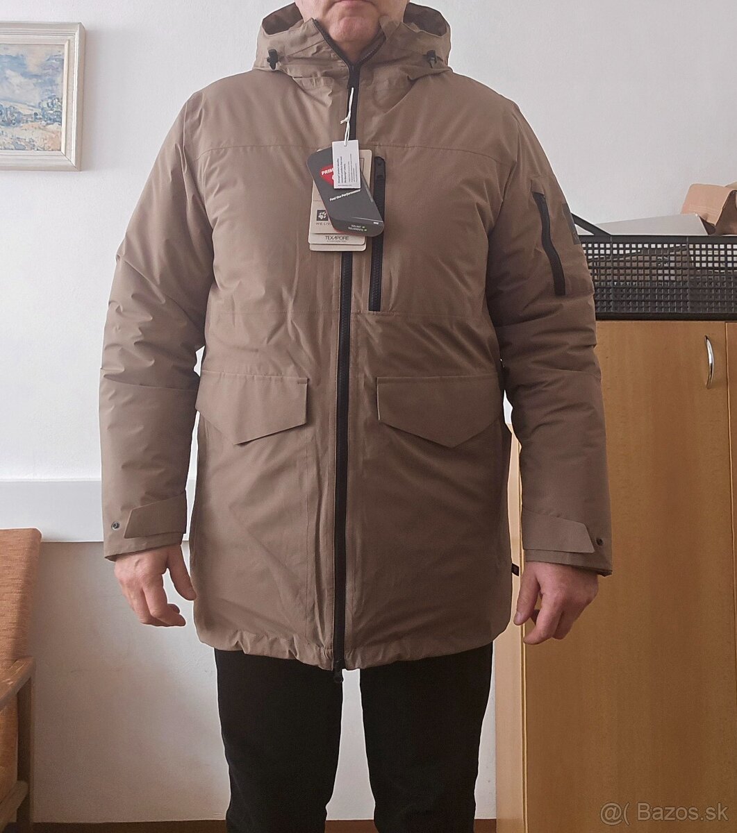 Pánska zimná nepremokavá bunda Jack Wolfskin