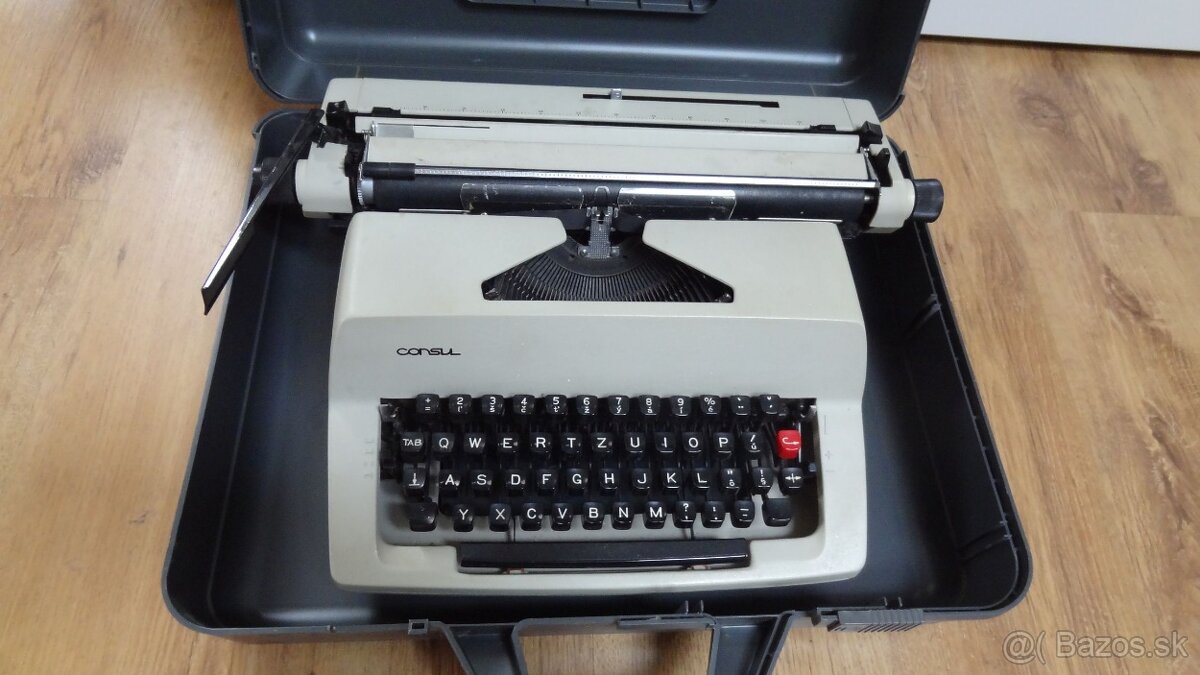 Predám retro -písací stroj Consul 2226