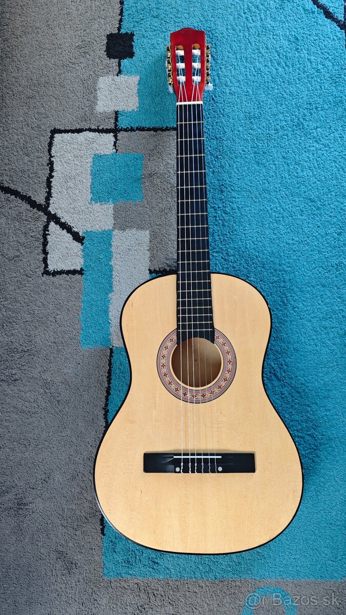 Klasická gitara 3/4 (pre deti / začiatočníkov) + nové struny