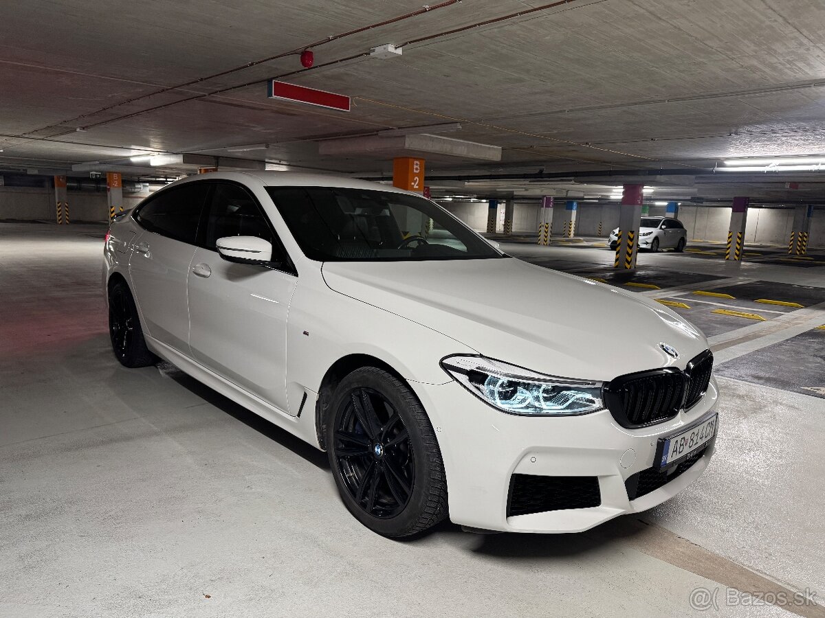 BMW Rad 6 GT 640i xDrive 250kw masáže, natáčacia náprava