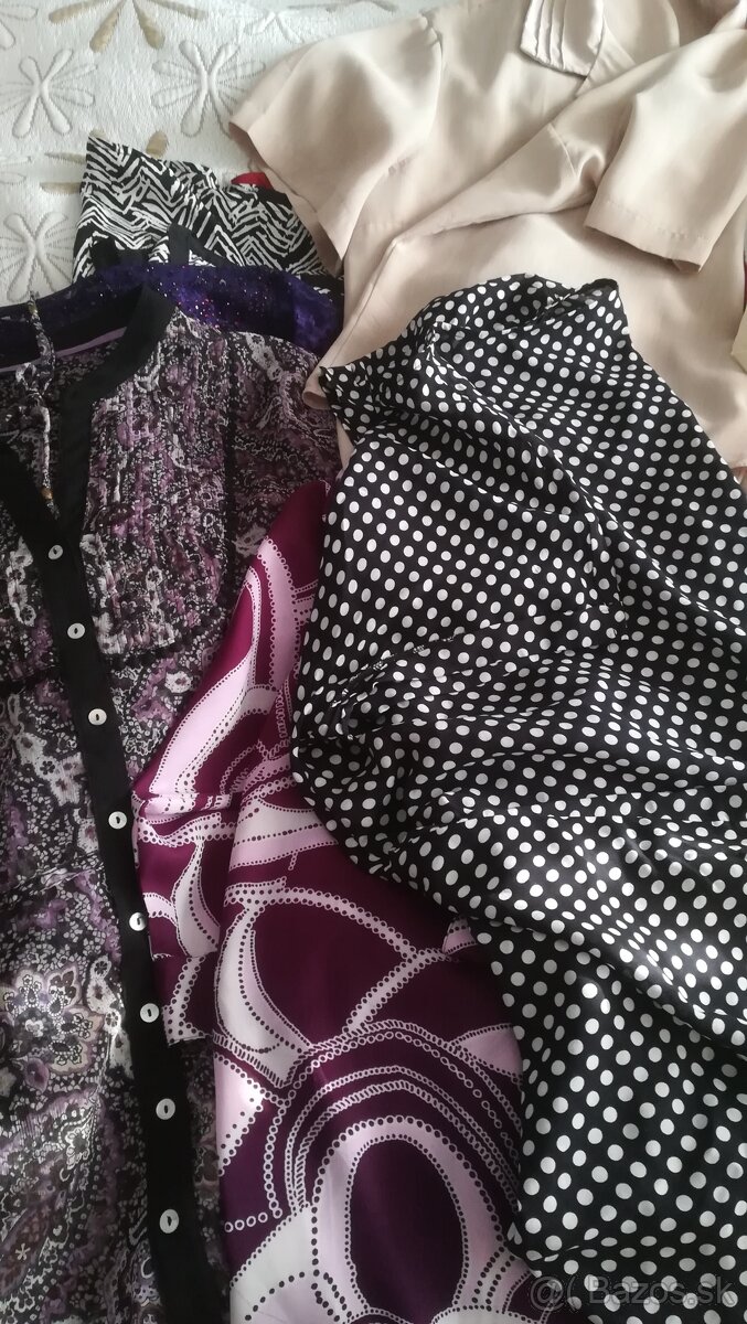 Blúzky dámske xl - xxl 15ks