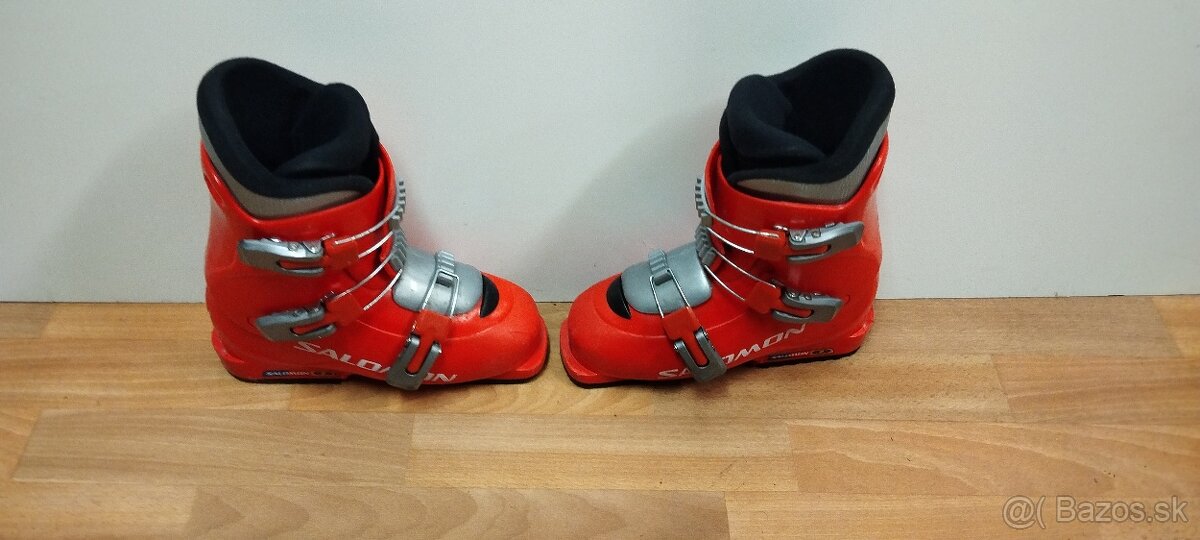 Predám detské lyžiarky SALOMON T3 EU-37-23cm.