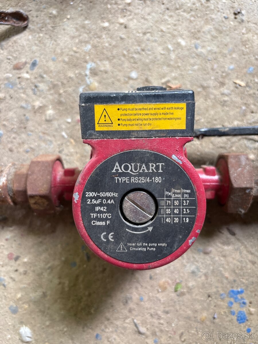 Obehové čerpadlo AQUART RS25/4-180