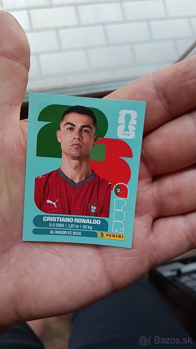 FIFA panini 2026 nalepky