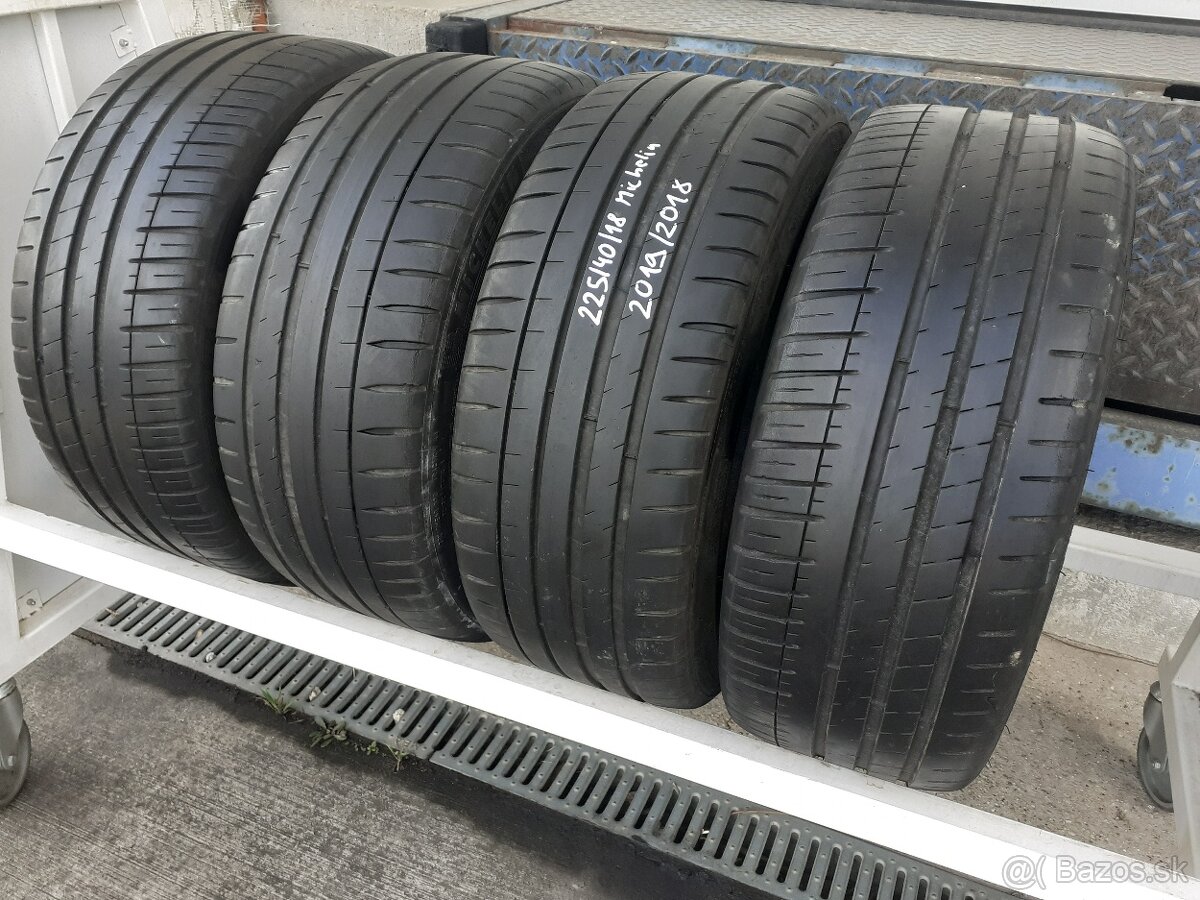 225/40R18 letné pneumatiky Michelin 2019