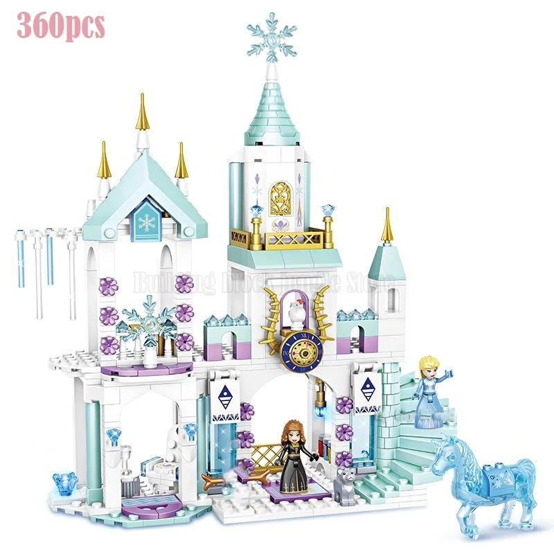 Lego stavebnica Elsa snow castle (360ks)