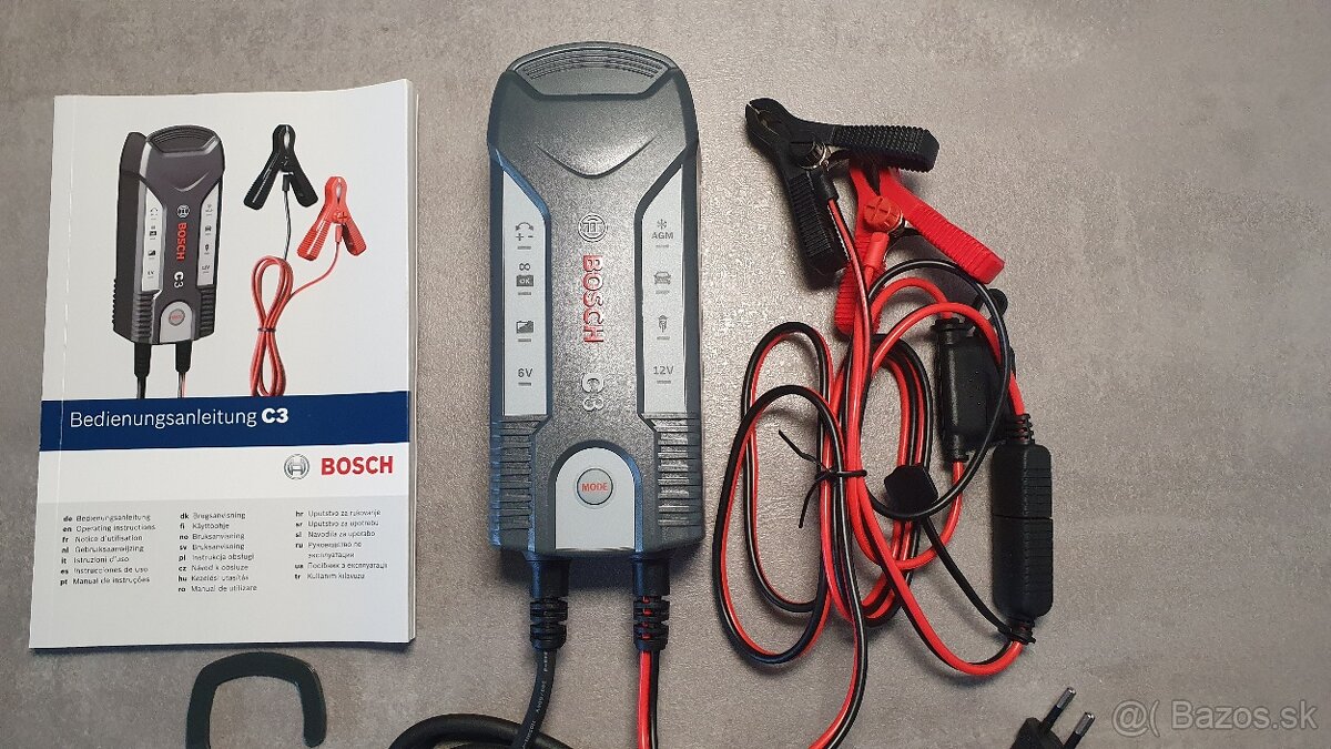 Nabíjačka Bosch C3 6V/12V