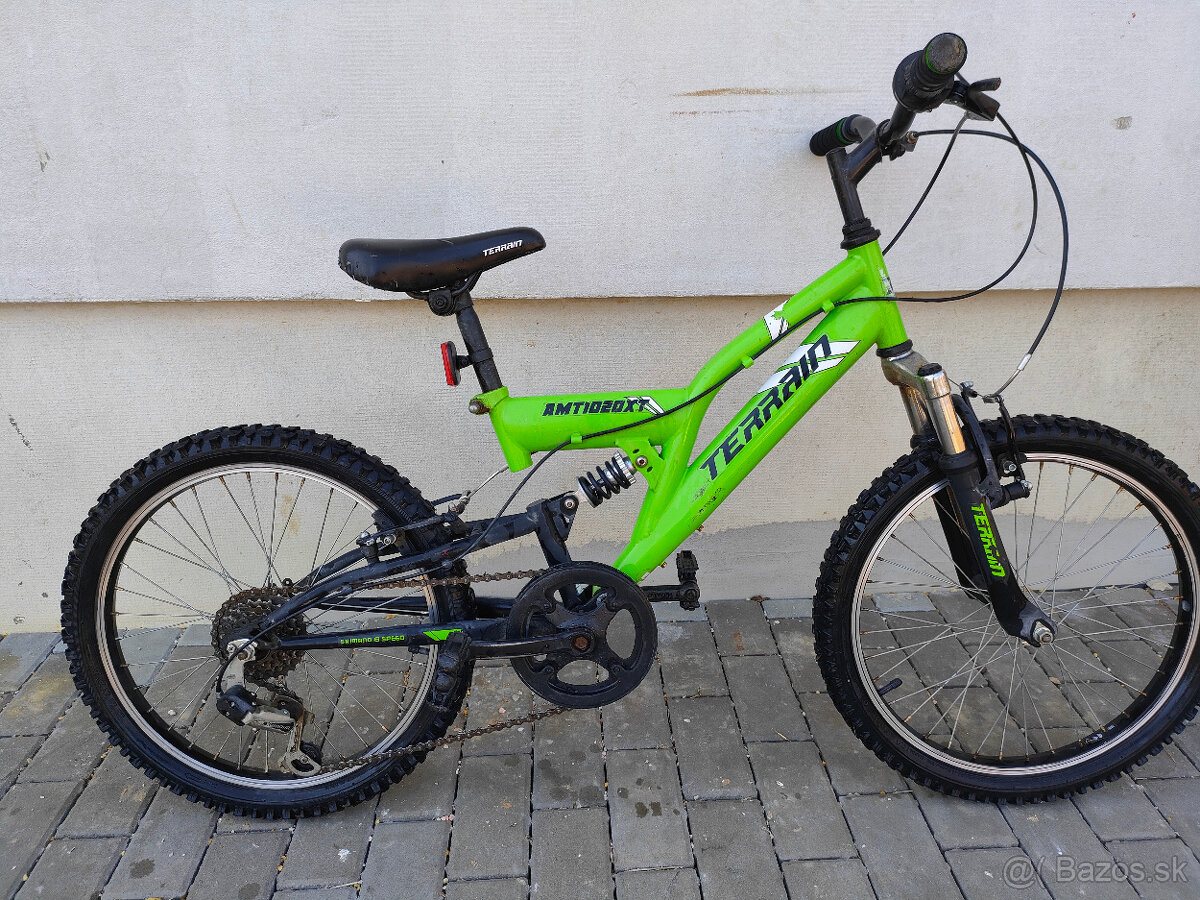 odpružený bicykel 20"