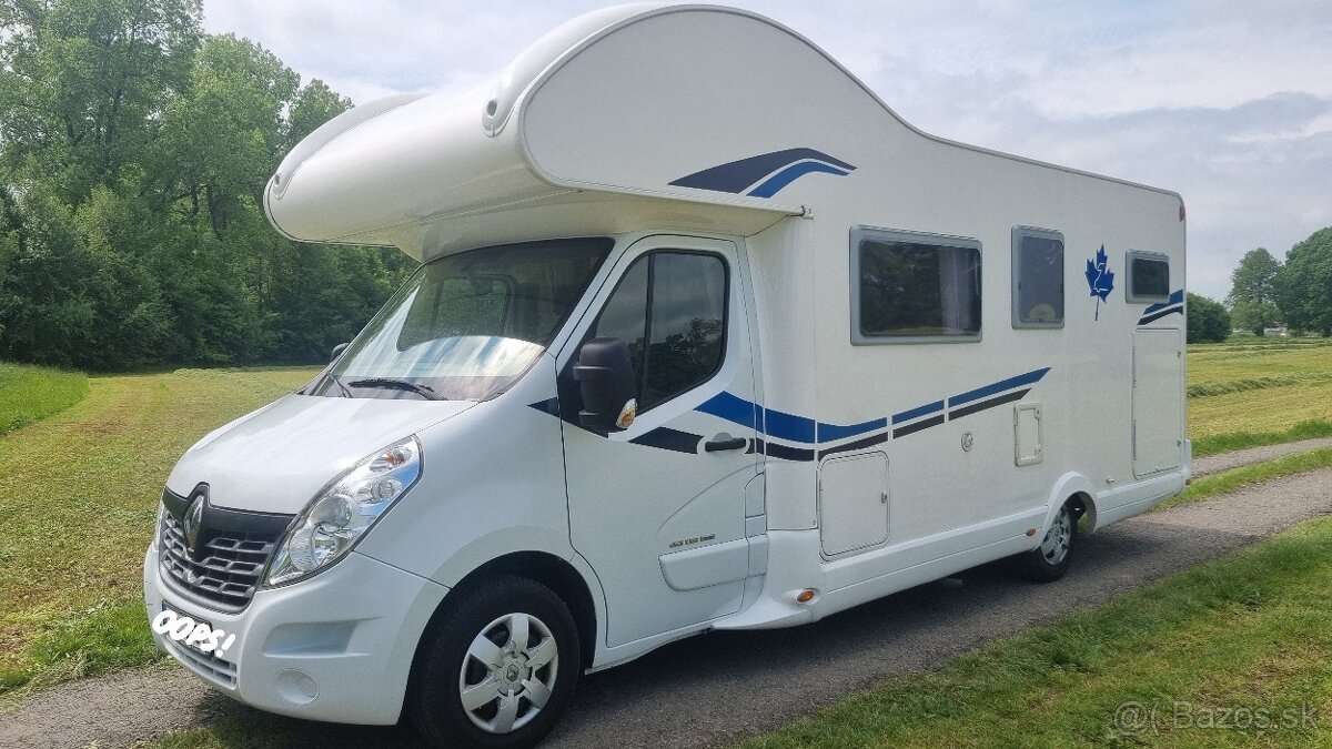 Obytné auto Ahorn, Renault Master 2x klima TV Sat
