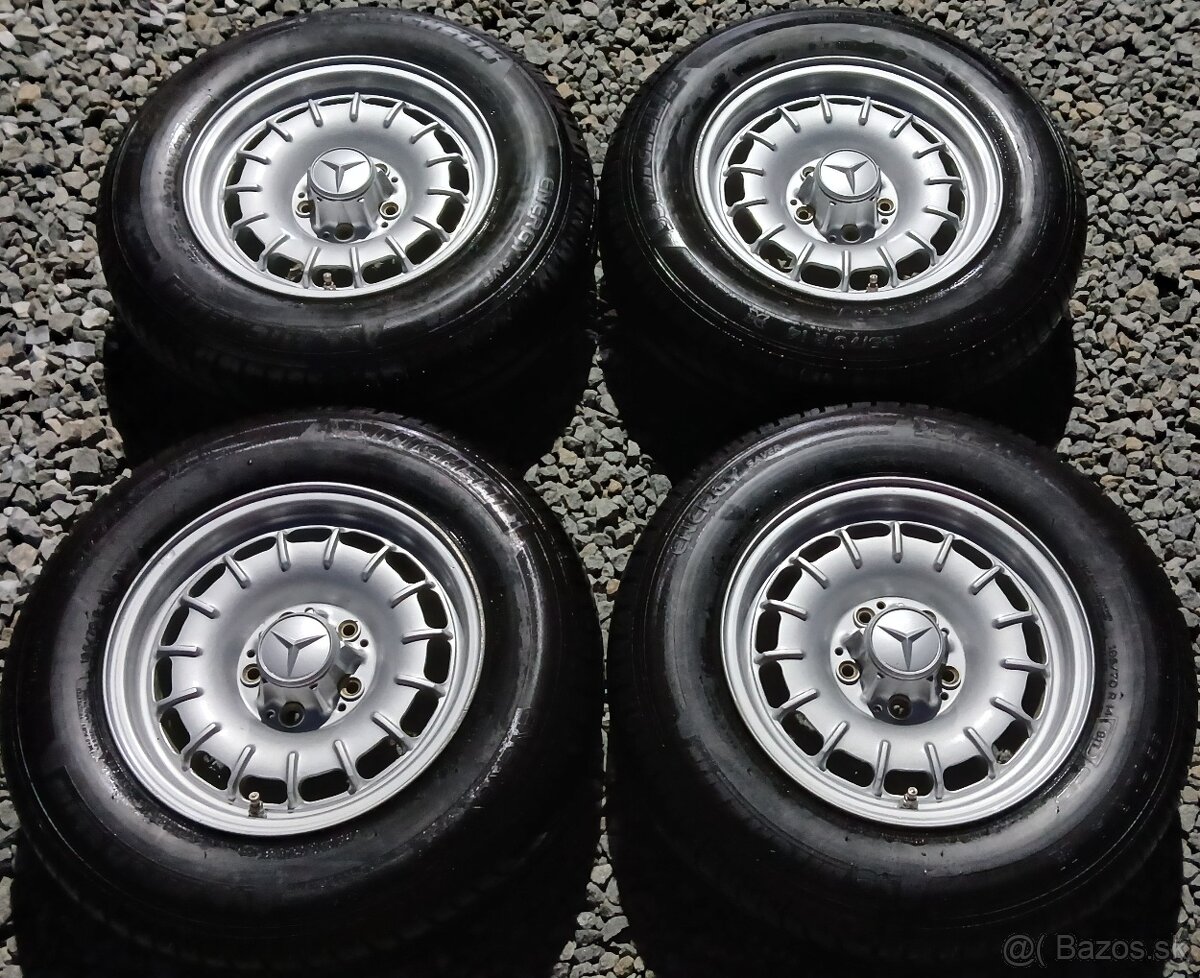 Predám originál retro kolesá MERCEDES BAROKO R14.
