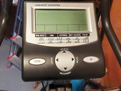 stacionárny bicykel s compom Sparťan