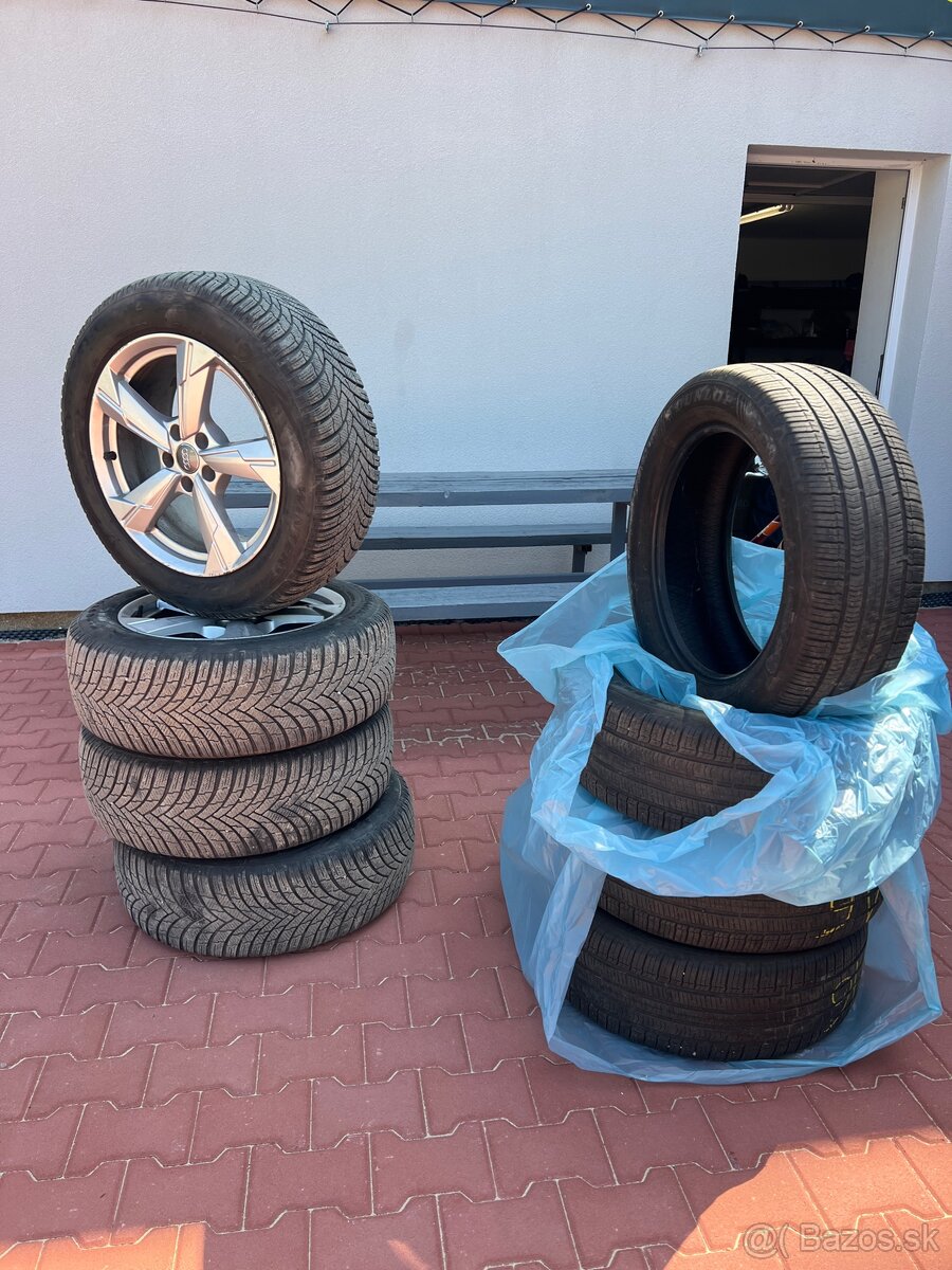 Audi disky s pneumatikami 5x112R18 235/55R18