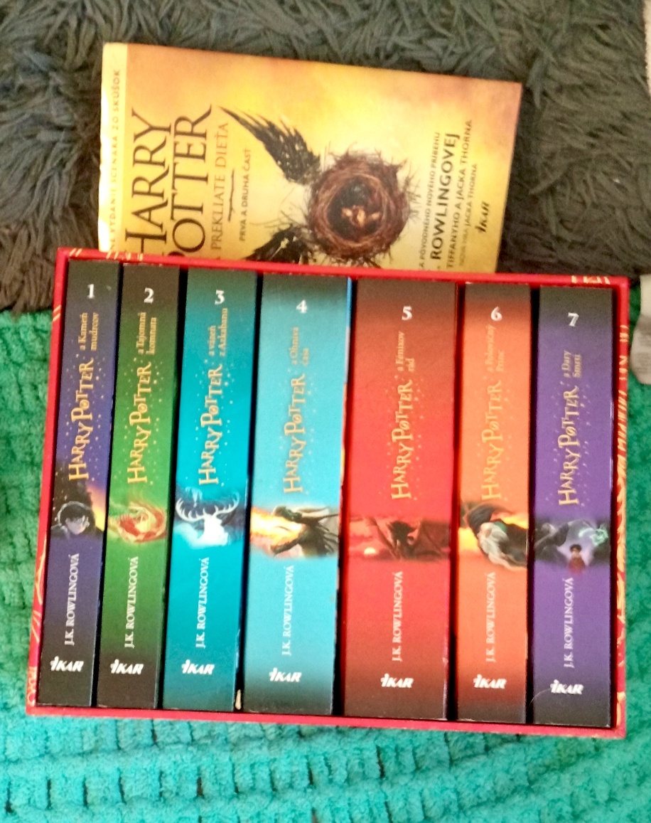 Harry Potter set+ prekliate dieťa
