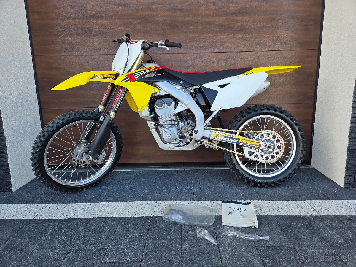 Suzuki RMZ 450 top stav len ca 35 hodín od nova kxf yzf crf