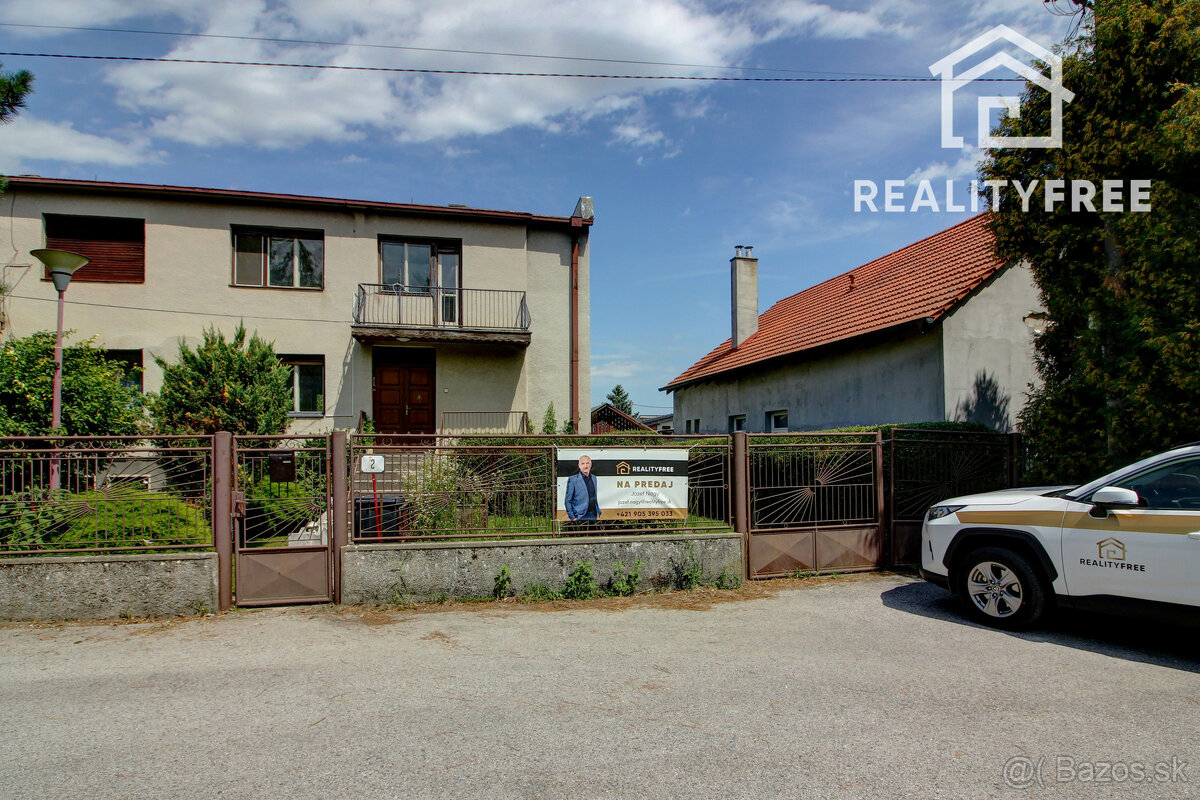 Na predaj: 4 izbový rodinný dom na pozemku 481 m², obec Dobr