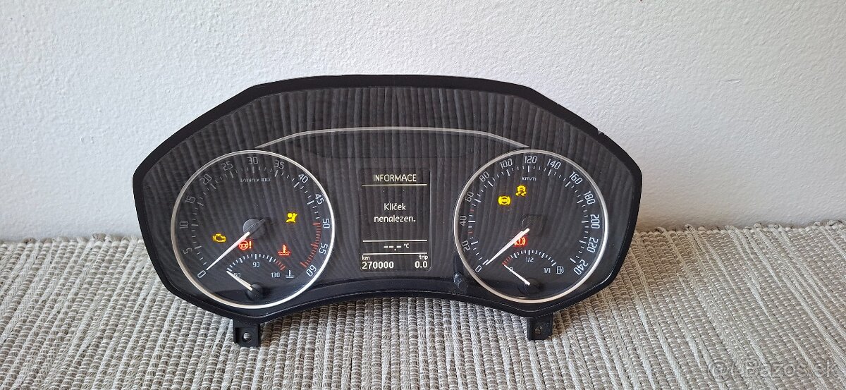 budíky tachometer maxidot octavia 2 facelift