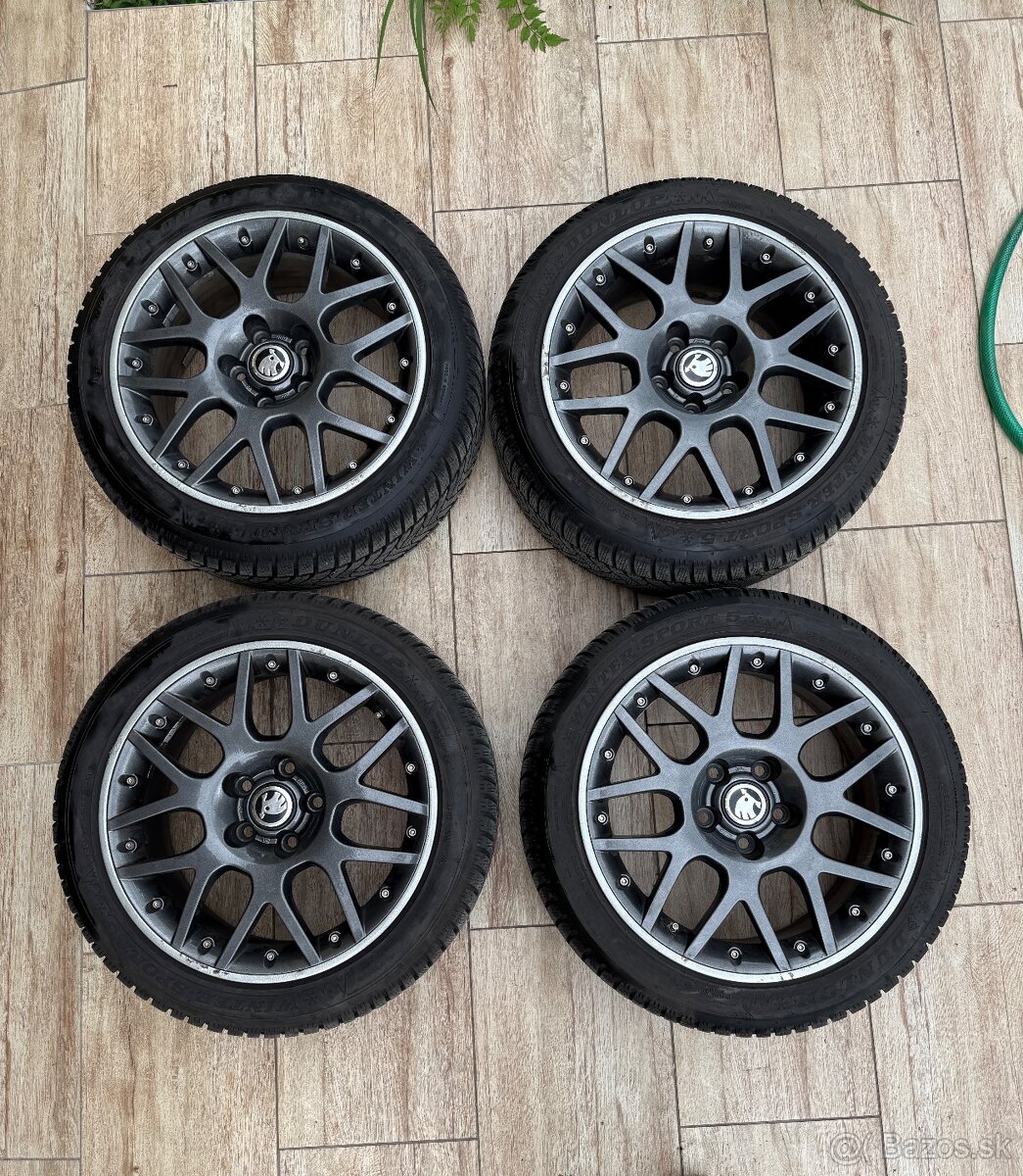 Predám set dvojdielných diskov BBS RS800 R17 5x112