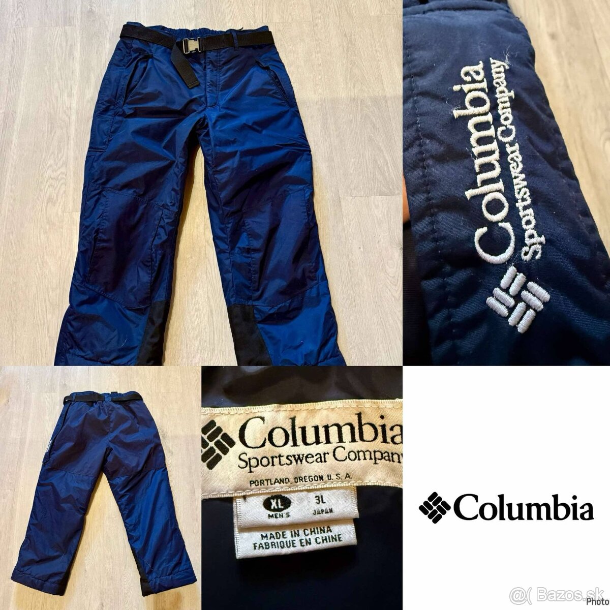 columbia lyziarske panske nohavice