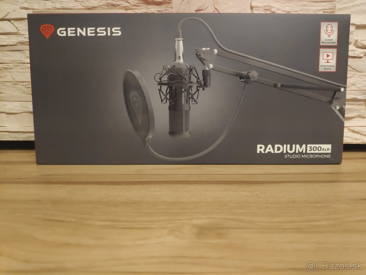 Predám mikrofón Genesis Radium 300XLR