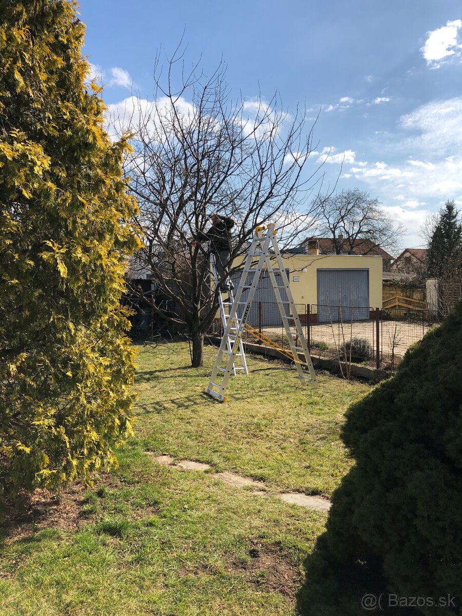 Orez stromov – odborný rez, starostlivosť o trávniky, úprav