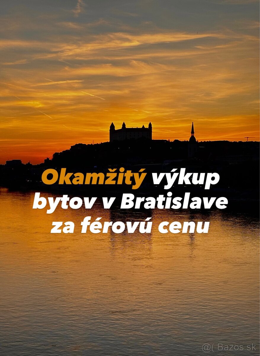 Záujem o 1i 2i 3i alebo 4i byt v Bratislave