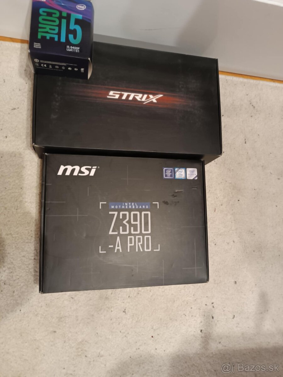 Predam COMBO: i5-9400F+MSI Z390-A PRO+ASUS GeForce GTX 1080