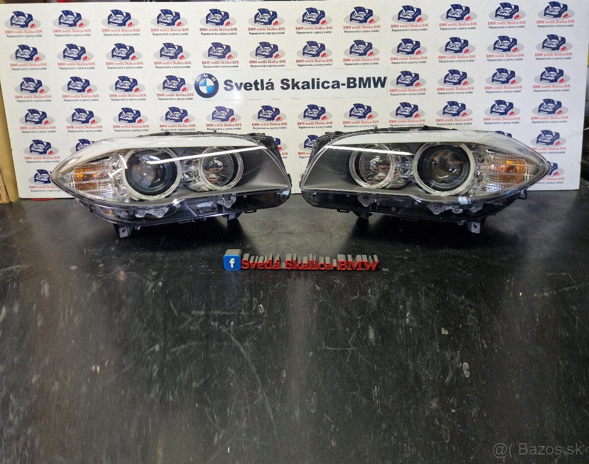 Výmenou svetlomety BMW F10 F11 halogény