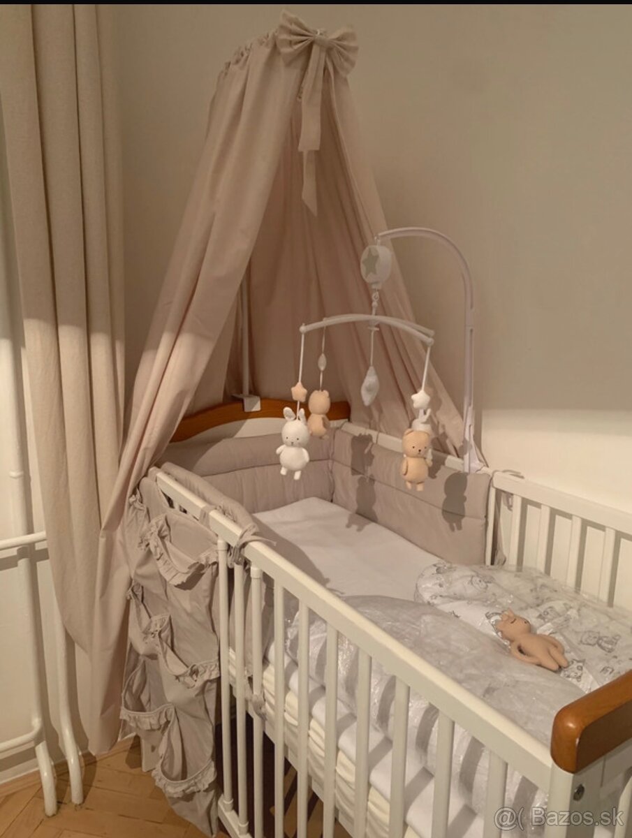 Sada do postielky neutralna, hniezdo, baldachyn, a ine