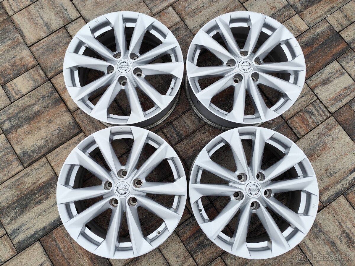 5x114,3 r17 hliníkové disky Nissan, Renault 7Jx17ET40