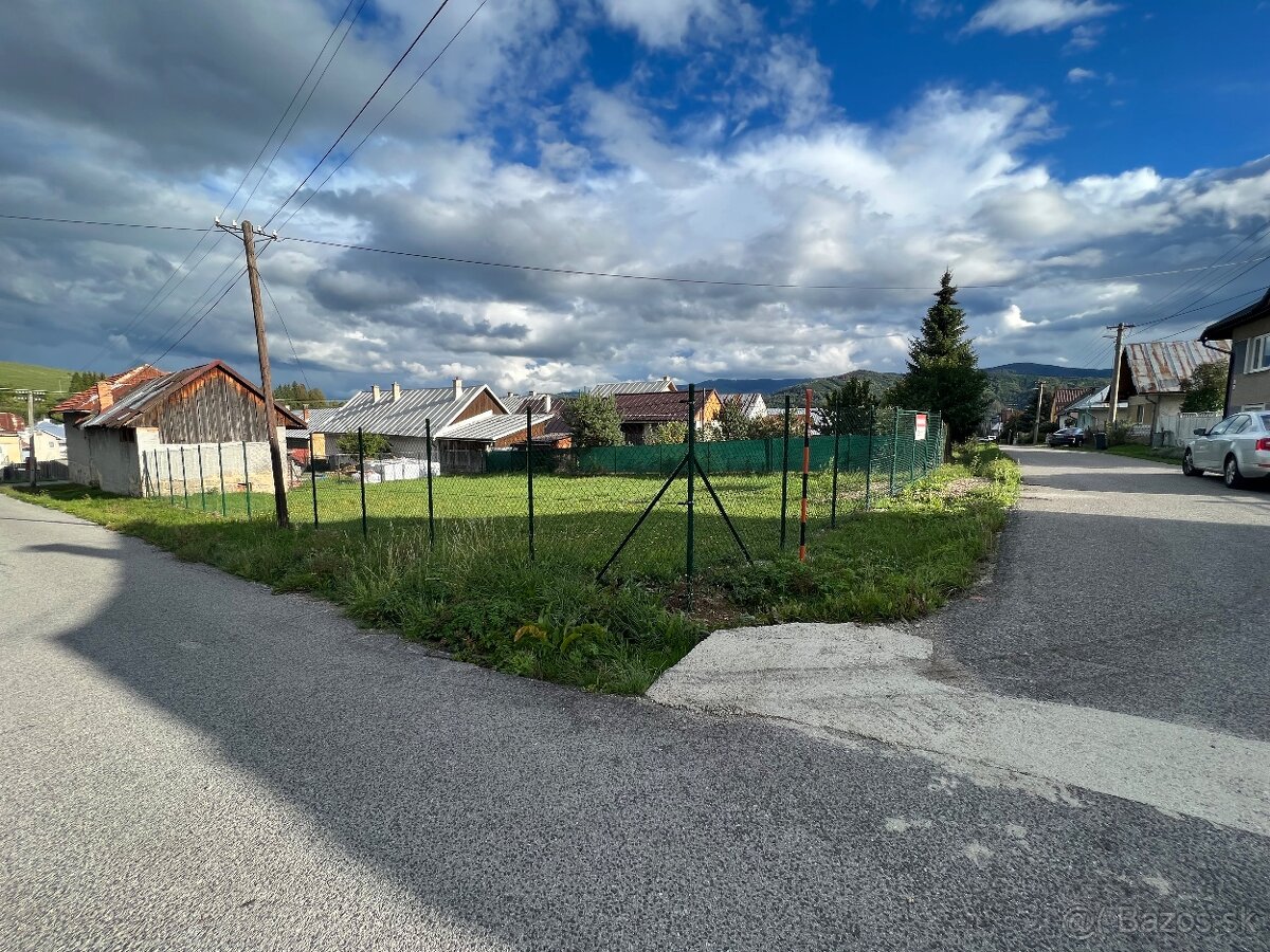 Predaj pozemku v obci Bacúch