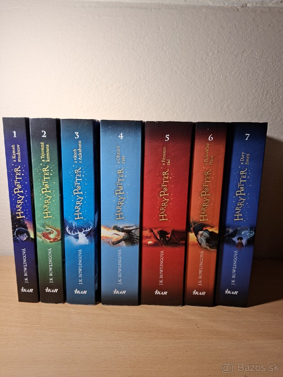 Harry Potter knihy 1-8, Slovenský jazyk, iKar
